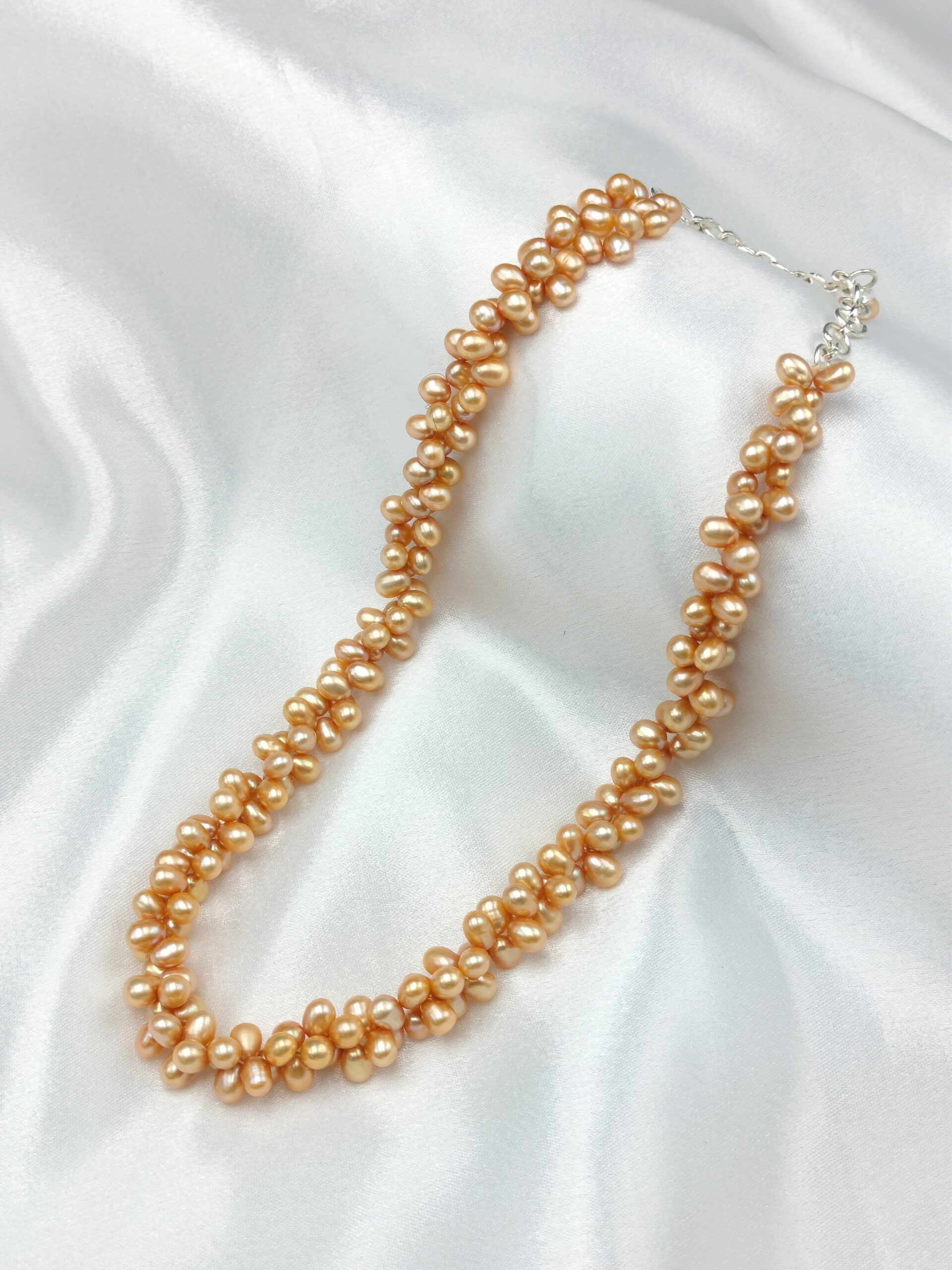 Gajra Freshwater Pearl Necklace For Women - Image 2
