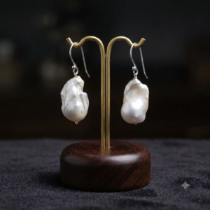 Baroque Pearl Earring Set