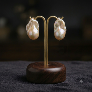 Baroque Pearl Earrings Studs