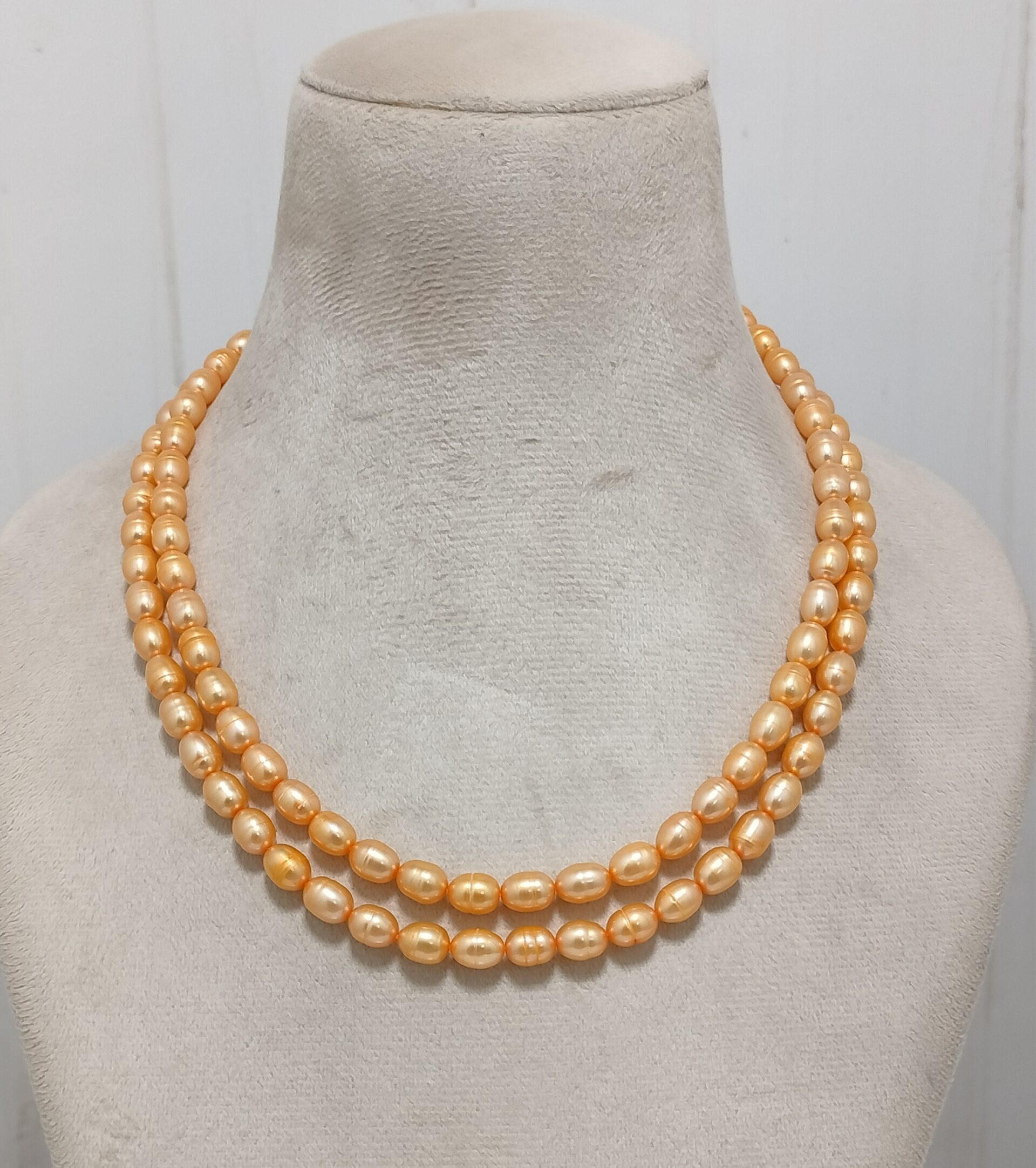 Freshwater Pearl Double Layer Necklace