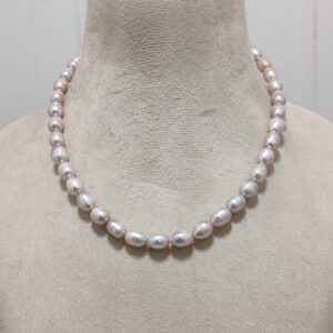 Beautiful Single line Pearl Necklace Set