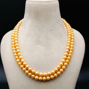 Luxurious Double Strand Freshwater Pearl Necklace