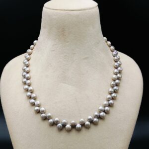 Gorgeous Button Pearl Necklace