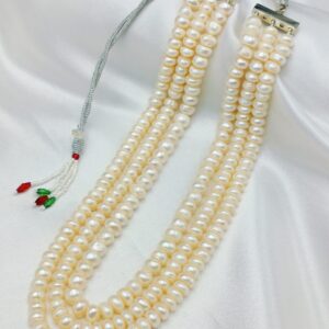 Freshwater Pearl 3 Layer Necklace