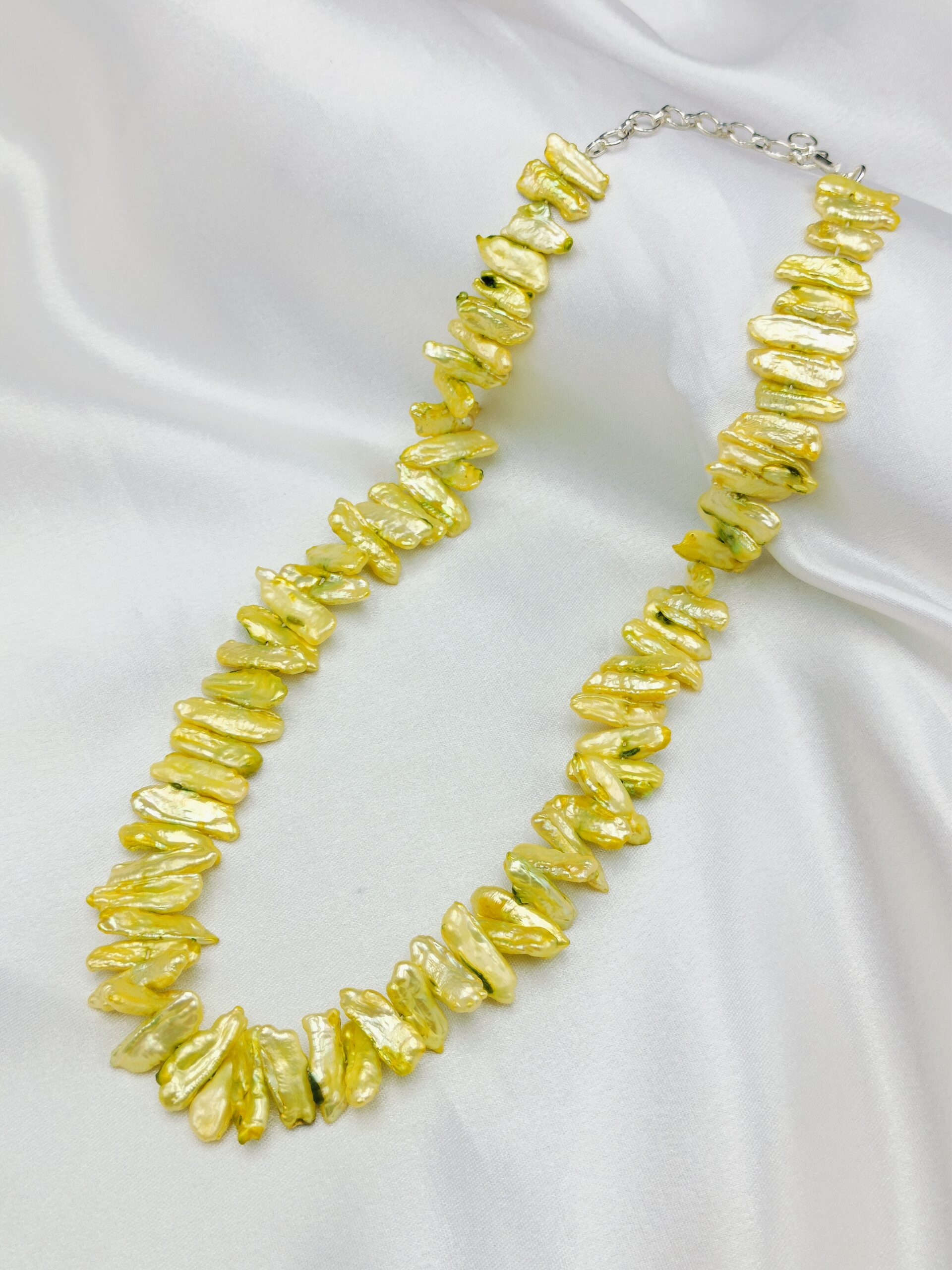 Freshwater Biwa Pearl Necklace - Image 2