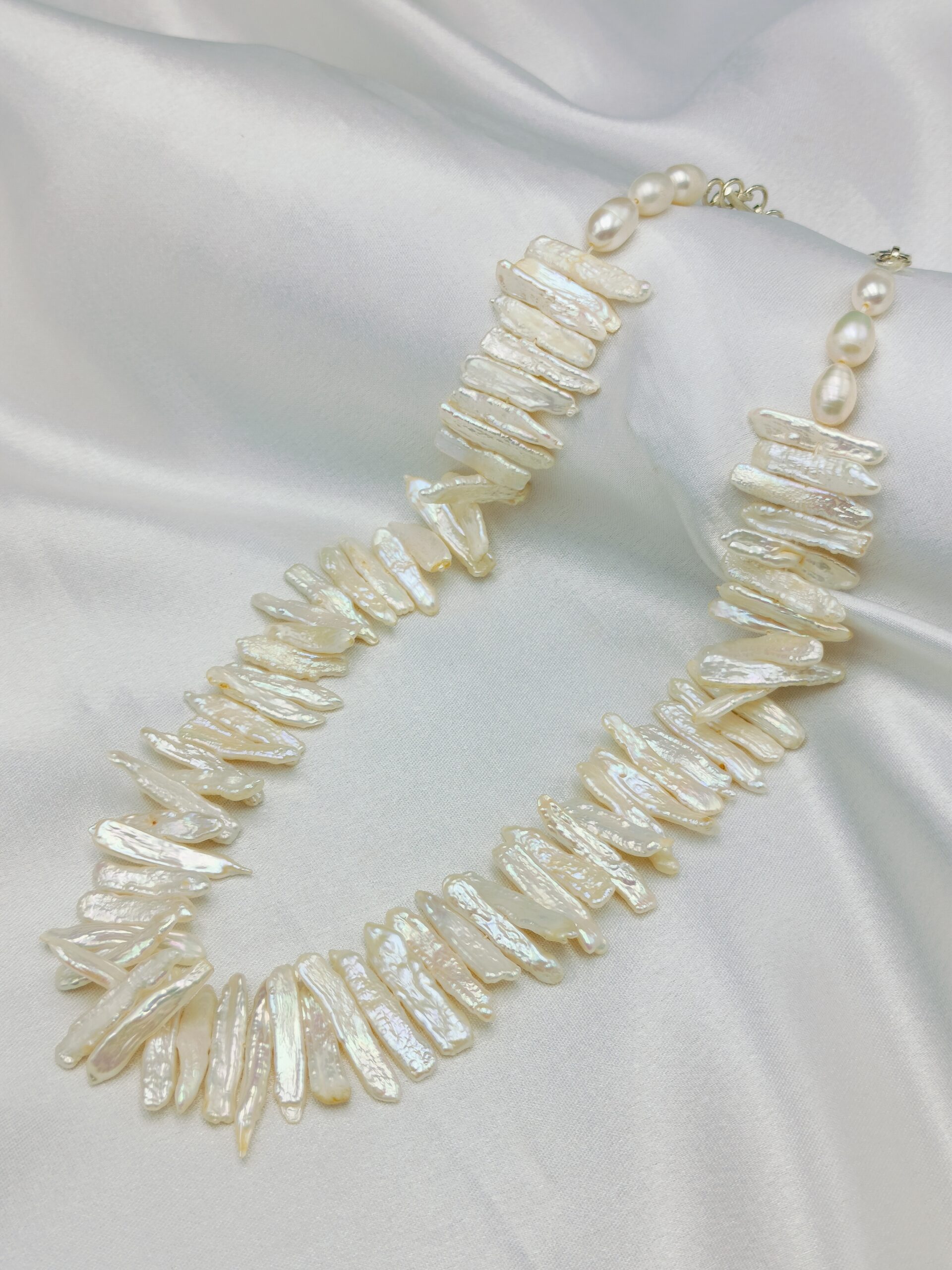 Biwa Stylish Real Pearl Necklace - Image 2