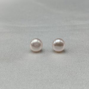 AAA Light Pink Pearl Stud Earrings