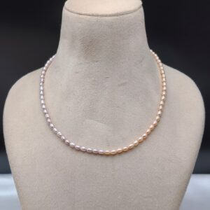 Light Weight Single Line Pearl Necklace