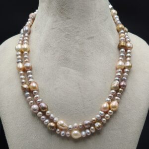 2 Layer Fresh Water Pearl Necklace