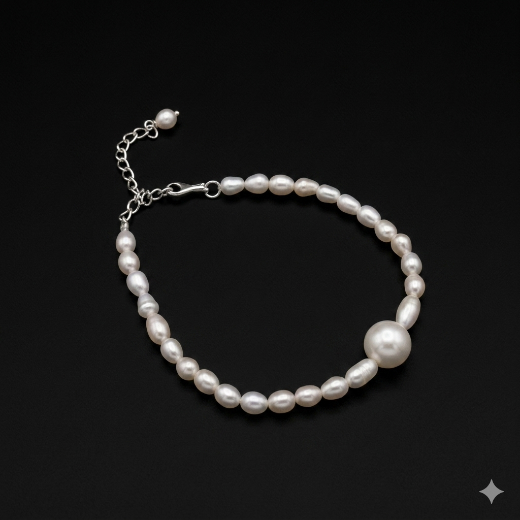 Simple Pearl Bracelet - Image 2