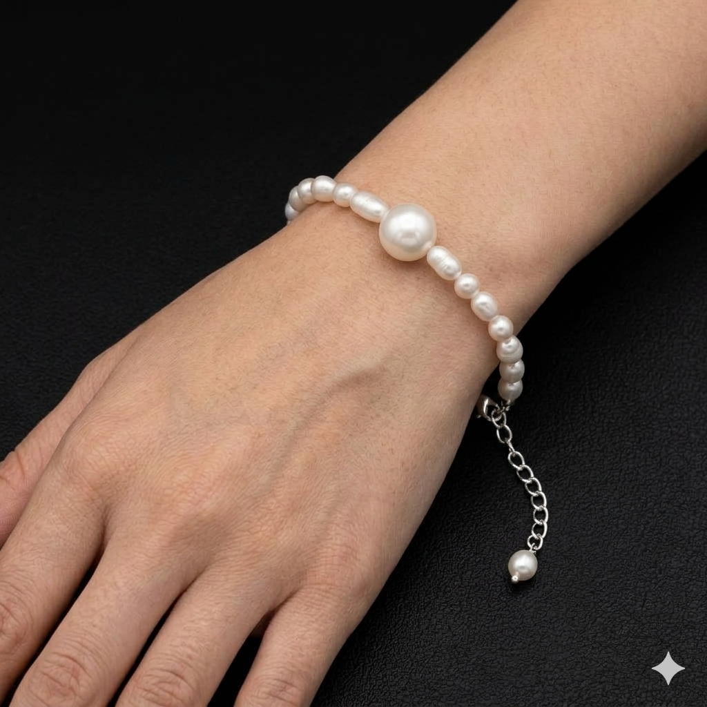 Simple Pearl Bracelet