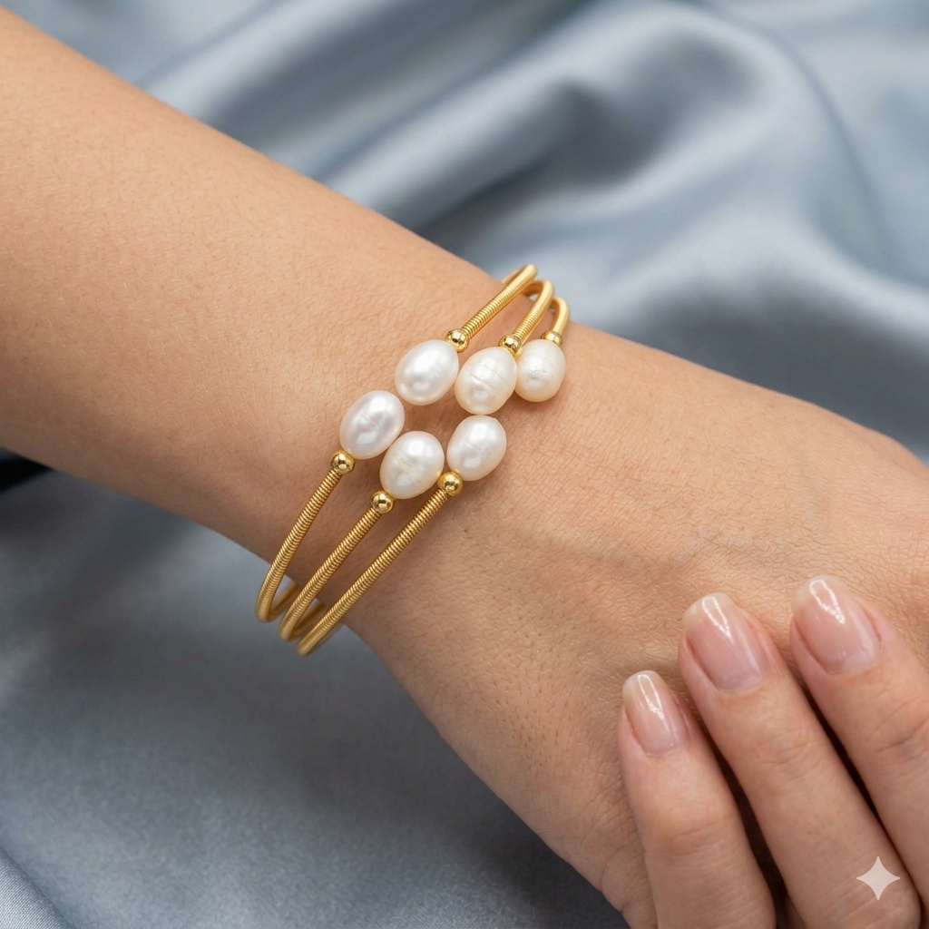 Elegant Freshwater Pearl Bracelet